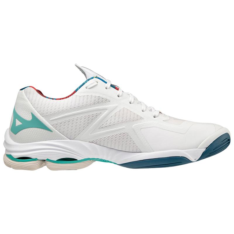 Mizuno Кроссовки Wave Lightning Z7 'Белый Зеленый Красный' V1GA220048