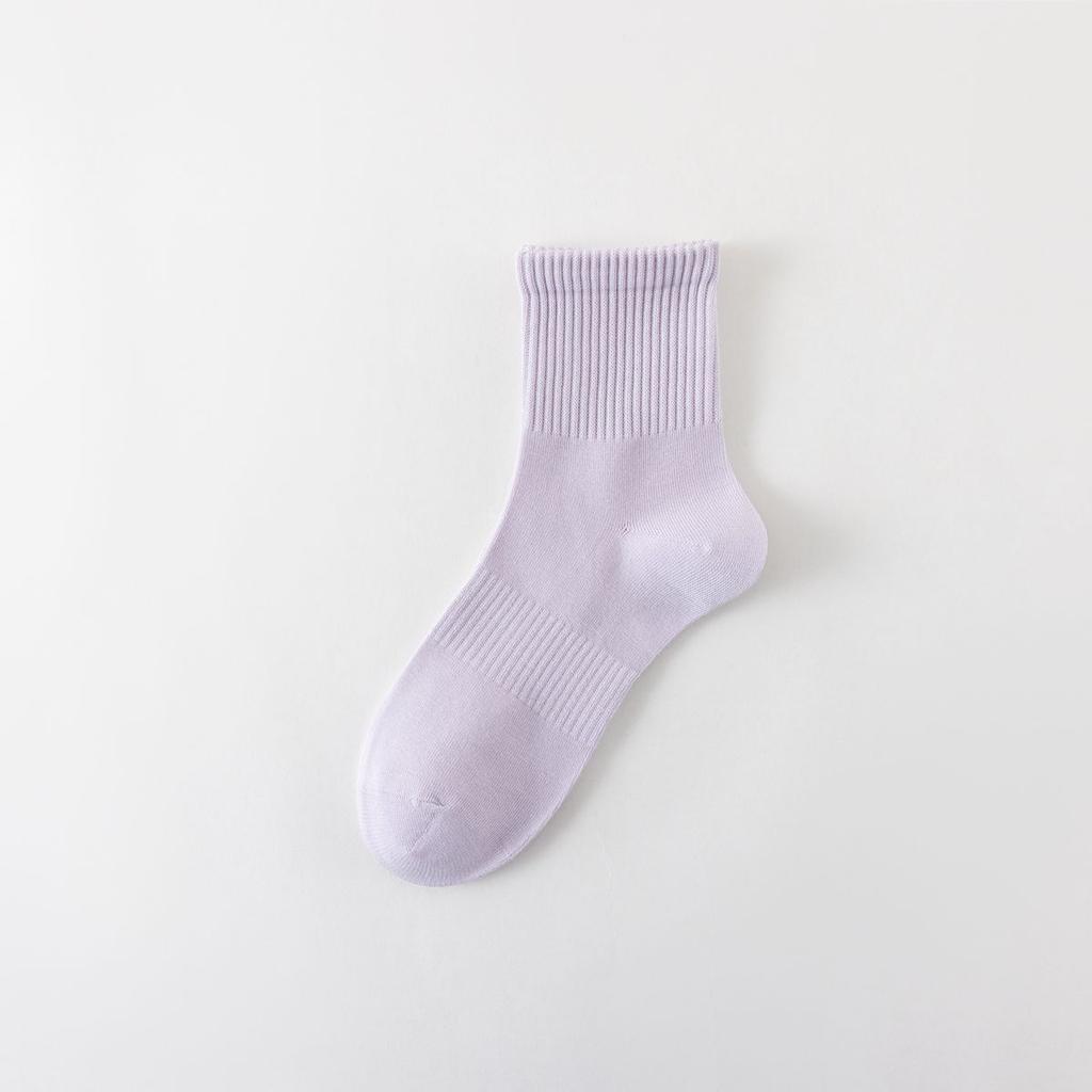 5/10 пар женских хлопковых носков, универсальные носки на все сезоны, дышащие и впитывающие пот носки