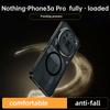 Полупрозрачный ударопрочный чехол для Nothing Phone 3A Pro 6,67 дюйма, ТПУ, матовая рамка, магнитная беспроводная зарядка, пластиковая задняя крышка