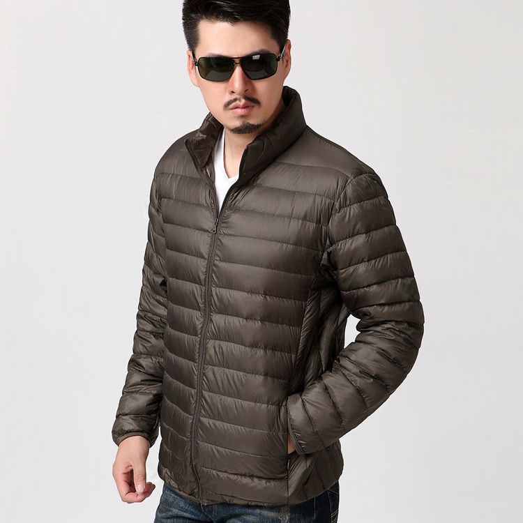 Толстая теплая зимняя мужская хлопковая куртка, повседневная приталенная парка, пальто
