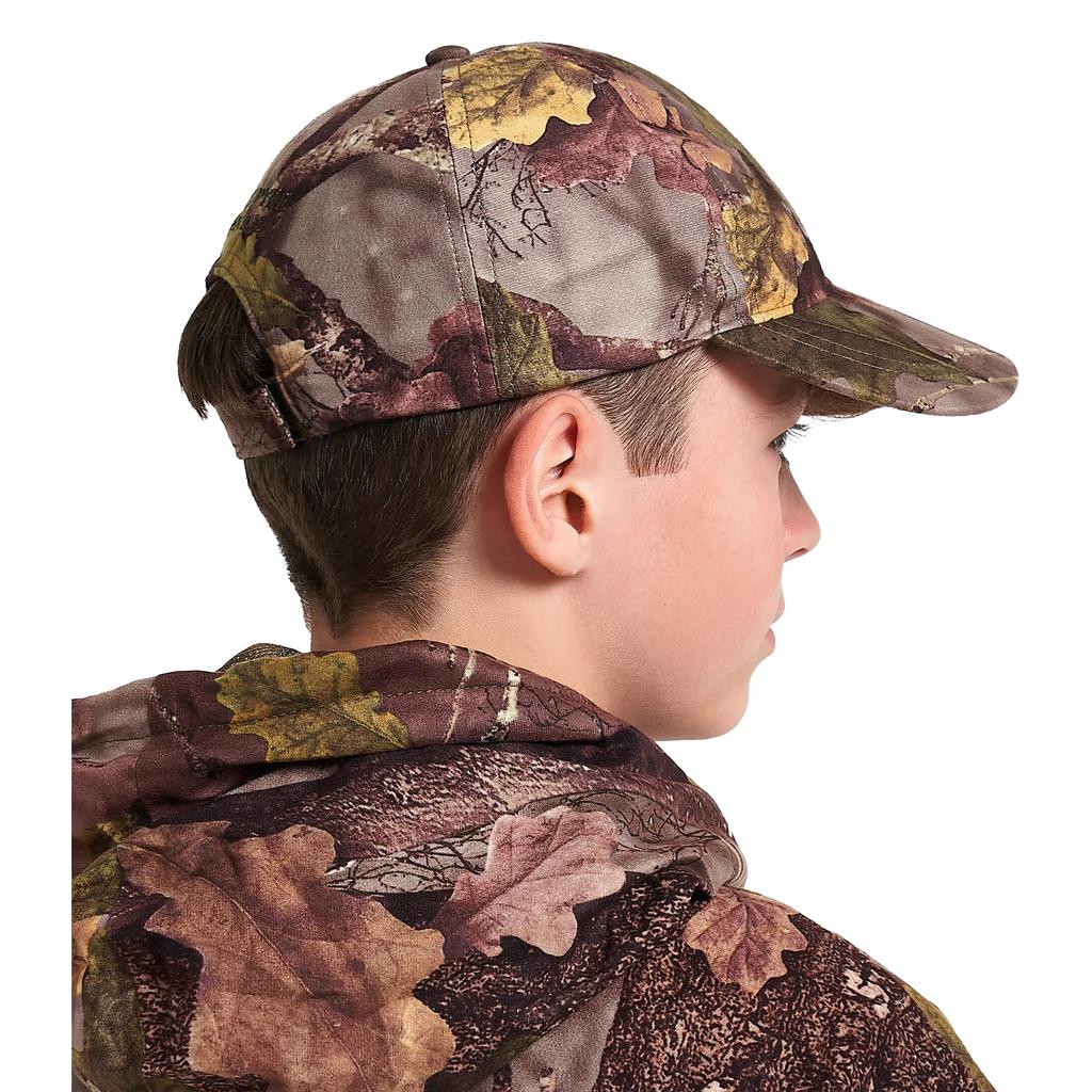 Jack Pyke Childrens/Kids Oak Leaf Stealth Breathtex Baseball Cap