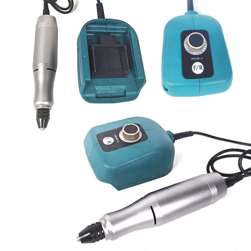 40W Cordless Electric Grinder Rotary Tool Pen Drill ForMakita BL1830 BL1840 Battery Aluminum Alloy Body 18000RPM DIY Grinding