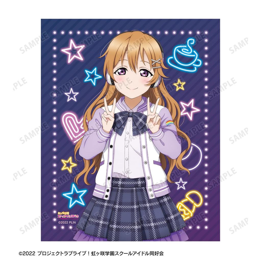 Love Live! Nijigasaki High School Idol Club Original Illustration: Omi Kanata Miracle STAY TUNE! Canvas Board