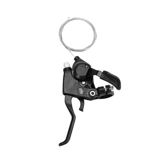 EF51-8 Ручка триггерного переключателя большого пальца 3x8 скоростей Сплав алюминия Эргономичный переключатель скоростей для горного велосипеда