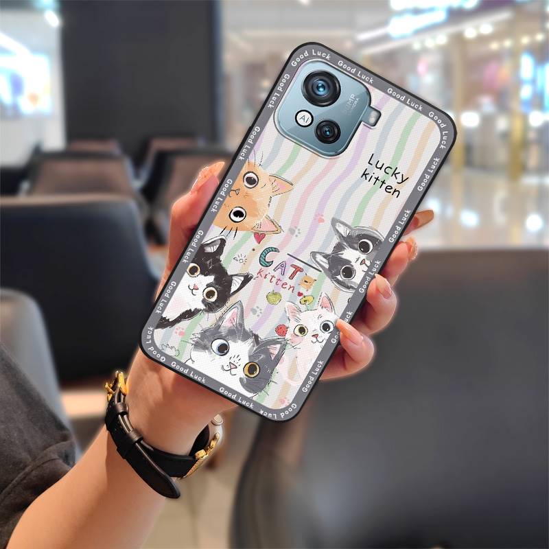 Защитный Мягкий чехол Чехол для телефона Для Blackview Oscal C80 Силиконовая Задняя крышка Водонепроницаемый Модный дизайн ТПУ Мультяшный Милый