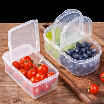 Упаковка для фруктов и овощей Ящик для хранения продуктов Кухонный холодильник Коробка для хранения свежих продуктов Классифицированная сетка Контейнеры для хранения продуктов