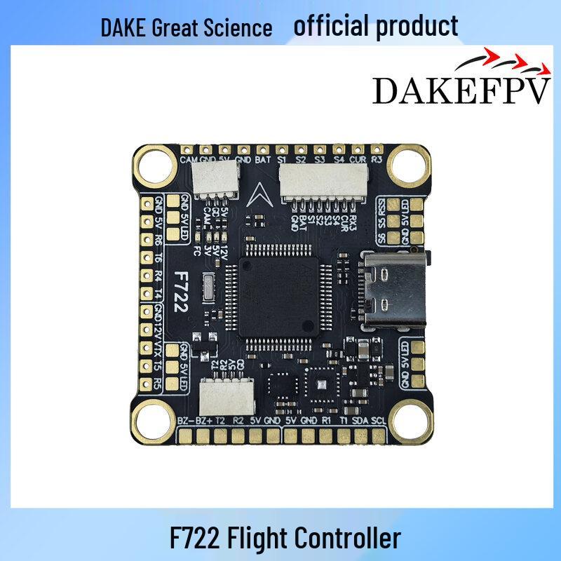 Полетный контроллер F722 и стек регуляторов скорости 100A от DAKEFPV