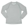 Montbell Geoline Cool Mesh Круглый вырез Длинный рукав Футболка, 1107750, Светло-серый (LGY), Размер L
