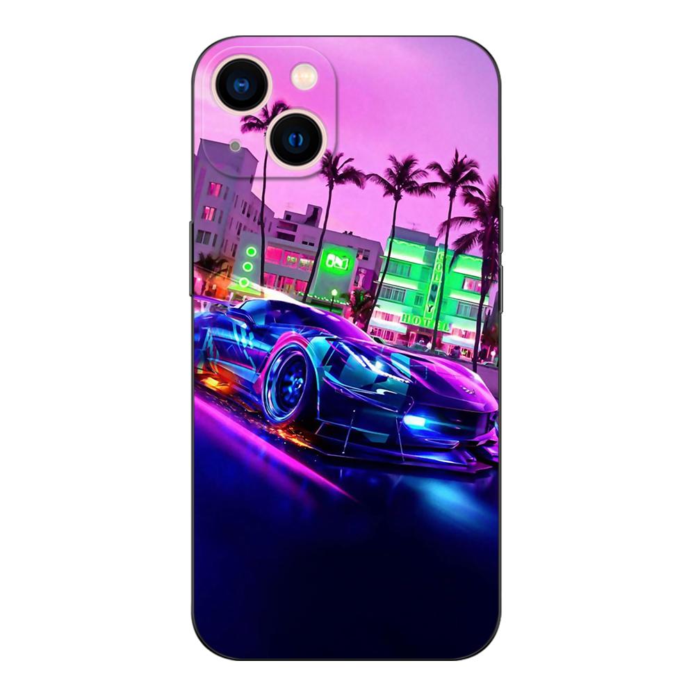 Черный чехол из ТПУ для OPPO Reno 6 5 3 4 4Z 4F SE 5F 5Z PRO PLUS lite 6 6z 4G 5G Sports Cool Car Man
