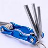 Portable Folding Hex Wrench Allen Set Metal Metric System Torx Hexagonal Spanner Screwdriver Hex Key High Quality Hand Tool
