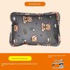 Miloqi Hot Water Bag Hand Warmer Rechargeable Electric Heating Bag Safe and Explosion Protective Imitation Rabbit Fur Cartoon Water Injection Hot