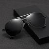Polarized Sunglasses Men Metal Double Beam Sunglasses Glasses for Driving Driver Goggles