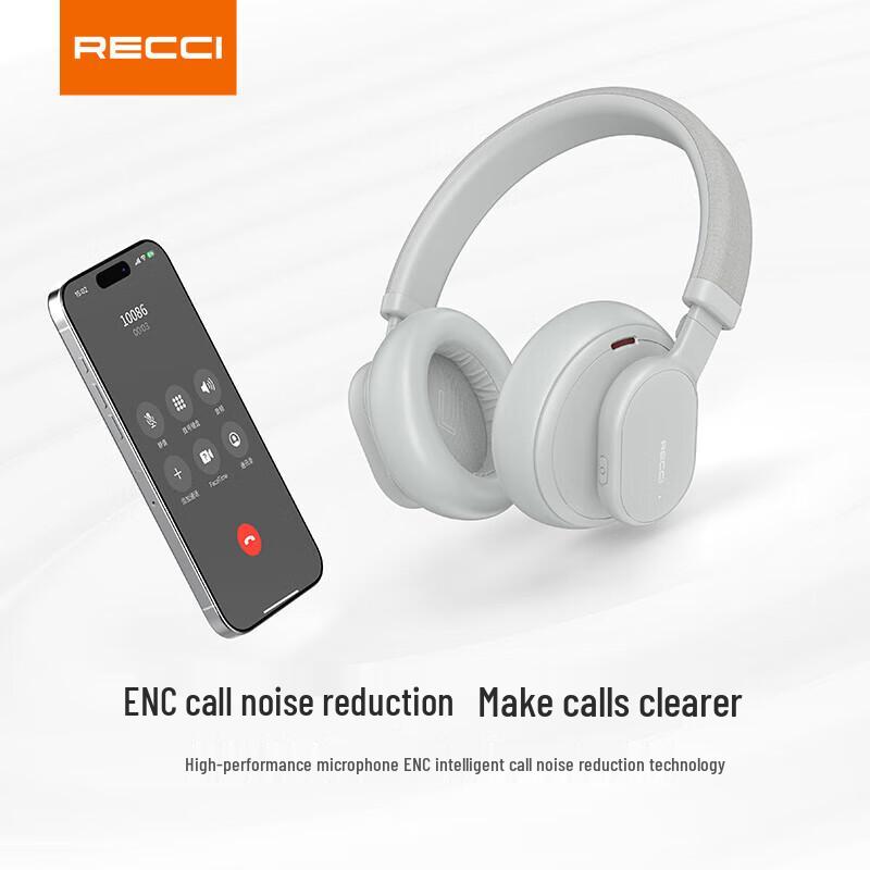 Recci REP-W93 ANC Noise Cancelling Wireless Bluetooth Headphones