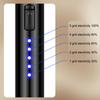 1 Set Electric Igniter USB Rechargeable Windproof LED Power Display Pulse Igniter Stick with Long Handle for Outdoor Home