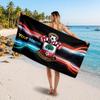 Southampton FC Custom Beach Towel, Personalized Name Text Print, Football Logo Soft Quick‑Dry Towel Holiday Gift