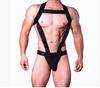 Мужское сексуальное нейлоновое нижнее белье джокстрап боди подтяжки комбинезоны мужская портупея гей нижнее белье мужское нижнее белье сисси трусики