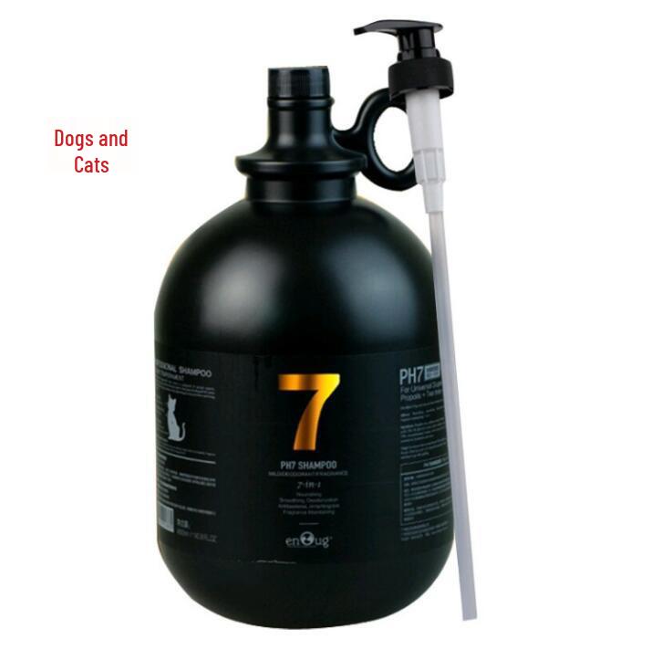 Yinuo pH7 4L Shower Gel for Dogs & Cats - Softening Shampoo for White, Red, Brown Coats