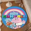 Gum-ball's Amazing World Round Rug for Livingroom,Bedroom, Palyroom, Chair Rug, Area rug, Circle Carpet, Large Size Decor Fan Christmas gift