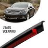 8 *10mm Car Black.Dashboard Windshield Gap Sealing Strip Rubber.Accessories 2M