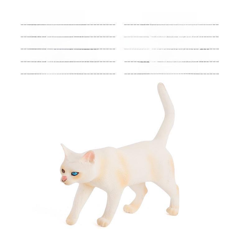 Детский набор игрушек «Черно-белый котенок» — китайские сельские украшения в виде кошечки