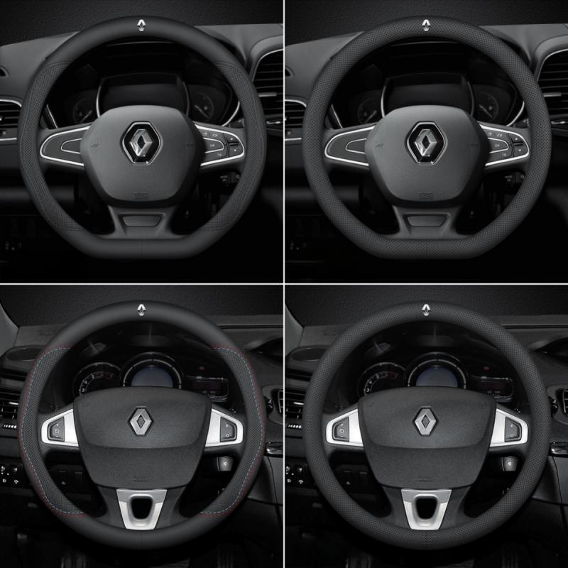 For Renault 2026 New Hub Caps For Renault Austral Scenic Kadjar Megane Twingo Espace Koleos QM6 MK2 MK3 MK5 Steering Wheel Cover