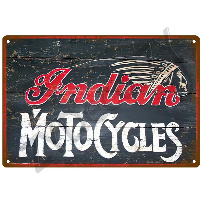 Индия Moto For The Garage Plaque Metal Sign Vintage Wall Poster Vintage Retro Room Home Industrial Hanging Decor Art Tin Sign