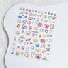 Nail Art Stickers: Sweet Graffiti Lines, Cute Patterns & Heart Decals
