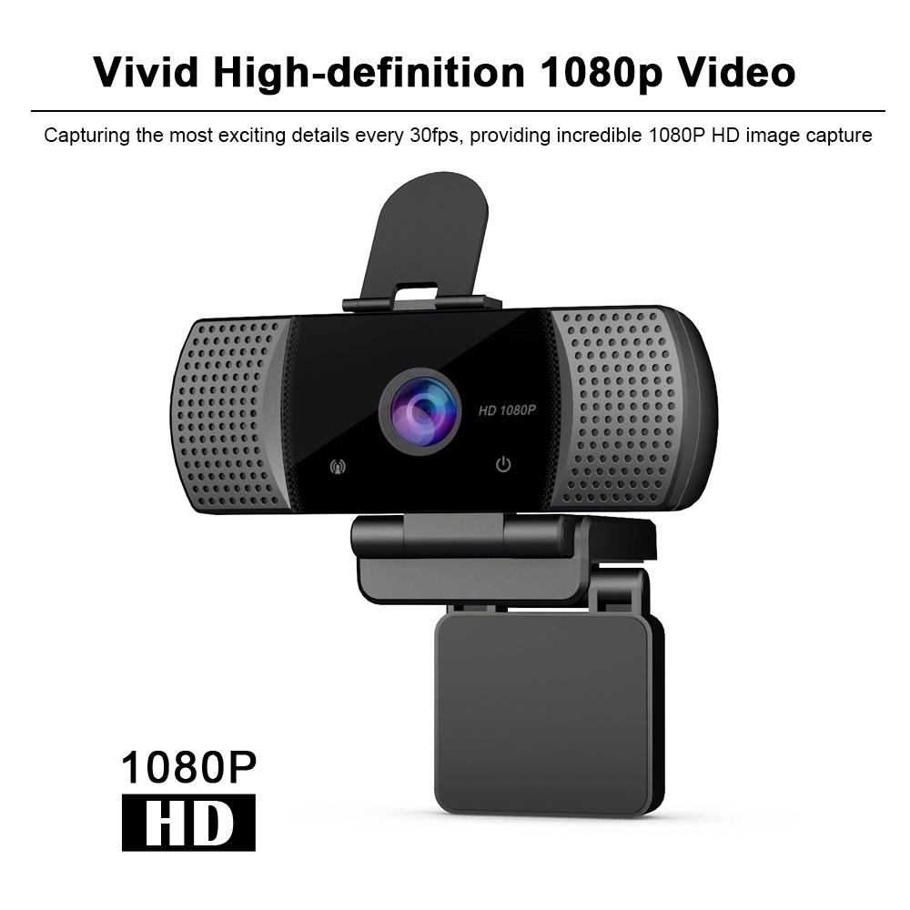 Широкоугольная USB-веб-камера Full HD 1080P USB2.0 без привода с микрофоном Веб-камера для ноутбука Интернет-технологии