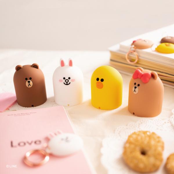 Подставка для зарядки Apple Watch Elago Line Friends, коричневая