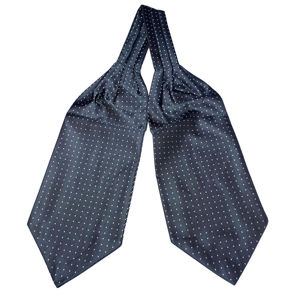 Men Vintage Self Tie Paisley Elegant Ascot Cravat Neck Scarf