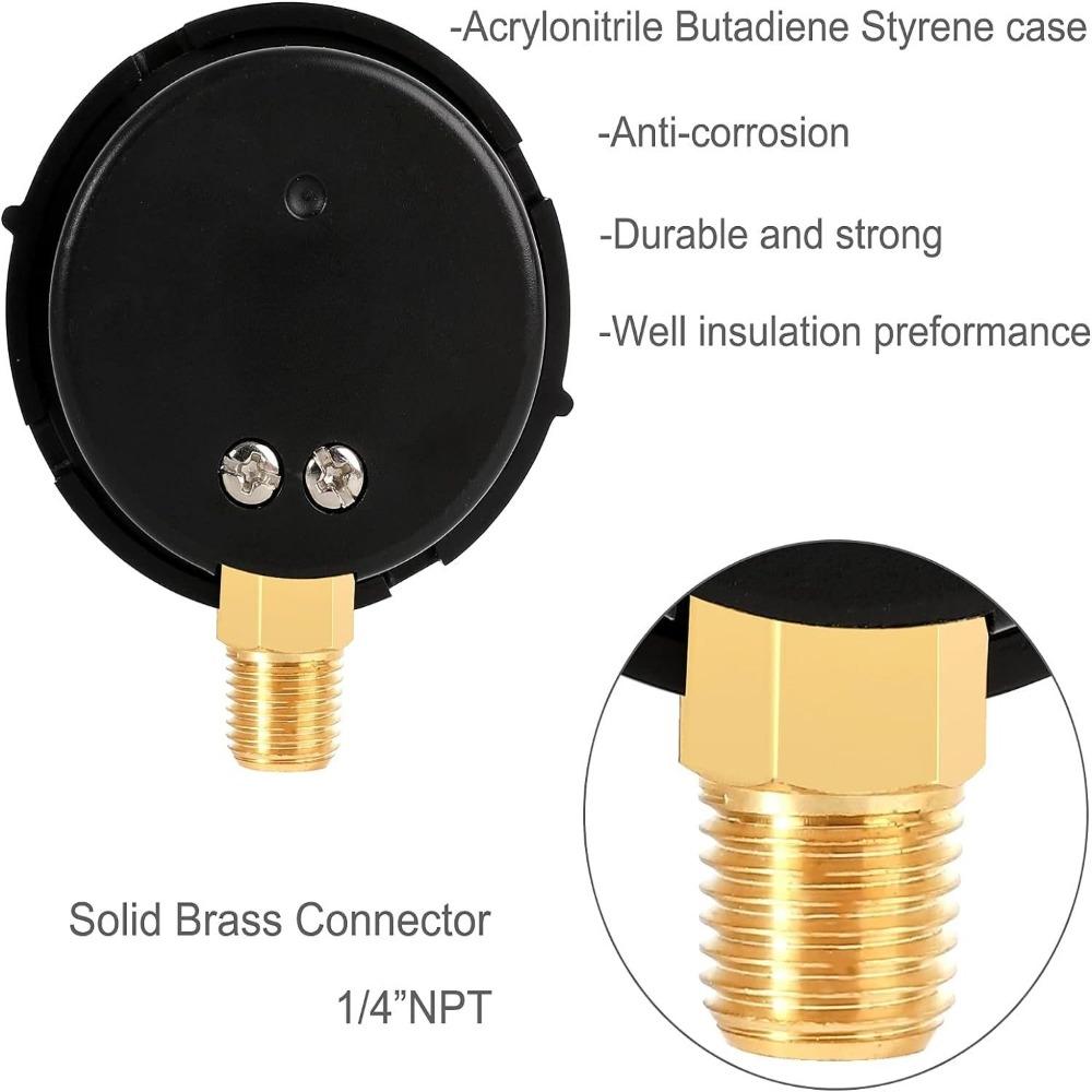 Водонепроницаемый манометр для бассейнового фильтра IP67 0-60 фунтов на кв. дюйм прибор для измерения давления
