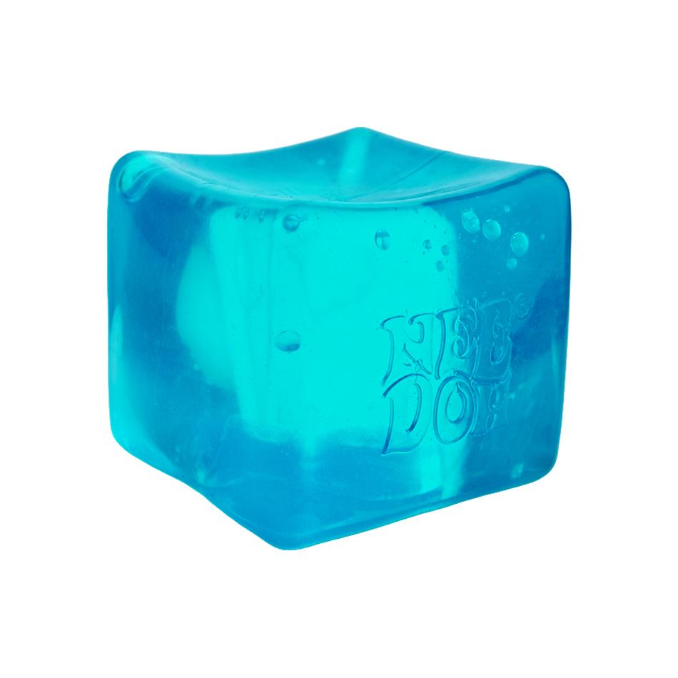 Schylling Needoh Nice Cube Сенсорный Сниматель Стресса Игрушка-Фиджет, Медленно Поднимающийся Сенсорный Куб для Стола для Снятия Тревоги и Концентрации, для Взрослых