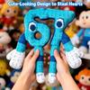 25CM STEAL A BRAINROT No. 67 Plush Toy Anime Game Peripherals Cute House Stuffed Doll Toy Soft Toy For Kids Fan Birthday Gifts