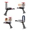 Kids Bike Seat Carbon Steel Child Bike Seat Foldable Front Mounted Child-Bicycle Seat Bike Accessories for Most Bicycles