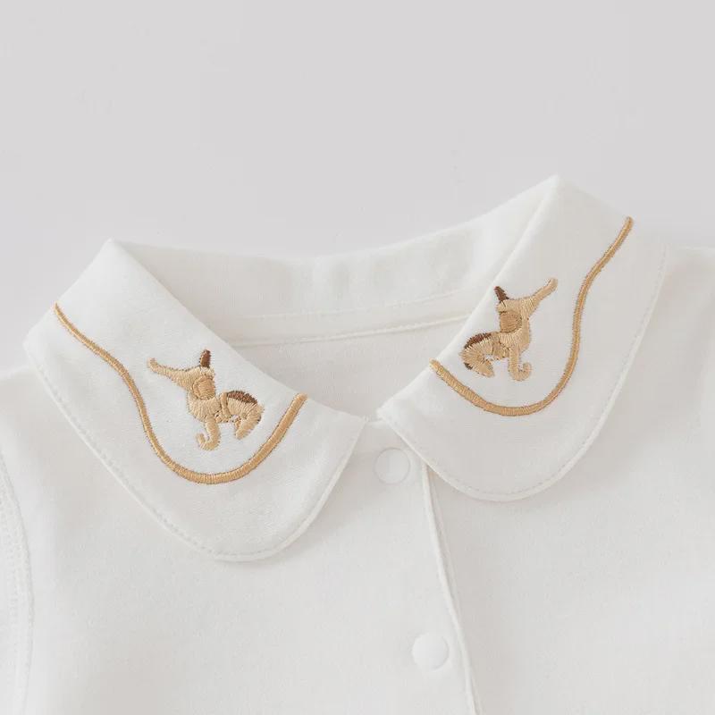 Летний комбинезон Nordic Trojan Baby: Легкий комбинезон для новорожденных с короткими рукавами