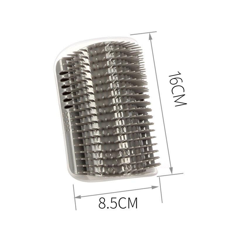 Кошачий самостоятельный груминг с кошачьей мятой Массажная расческа для кошек, щетка для расчесывания лица с помощью щекочущей мягкой расчески Игрушки для поглаживания домашних животных