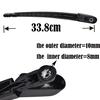 Xukey Rear Windscreen Wiper Arm Blade Set For Nissan Versa Tiida Quest 2007 2008 09 For Fiat Stilo Wagon Peugeot 307 Hatchback