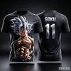 2026 Летняя Ретро Футболка Dragon Ball для Фитнеса Мужская Оверсайз 3D Печать Короткий Рукав Семейная Унисекс Детская Спортивная Футболка