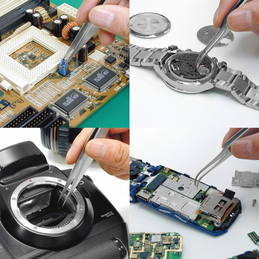 ИНЖЕНЕР Инженерный пинцет PT-06