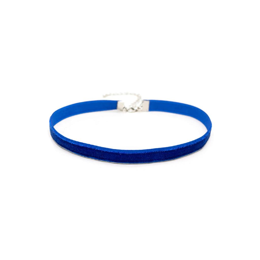 Light Brown Velvet Collar Necklace