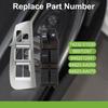 Для TOYOTA MATRIX 2003-2008 ПЕРЕДНИЙ ЛЕВЫЙ ПЕРЕКЛЮЧАТЕЛЬ СТЕКЛОПОДЪЕМНИКА + КОМПЛЕКТ ДЕКОРАТИВНОЙ РАМКИ