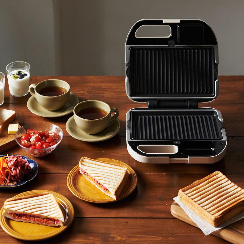 Вафельница с песком для выпечки вафель теперь поставляется с 2 типами вафельницы с песком для выпечки сэндвичей [официальный Vitantonio] и (ВВХ-600-К) [Новый