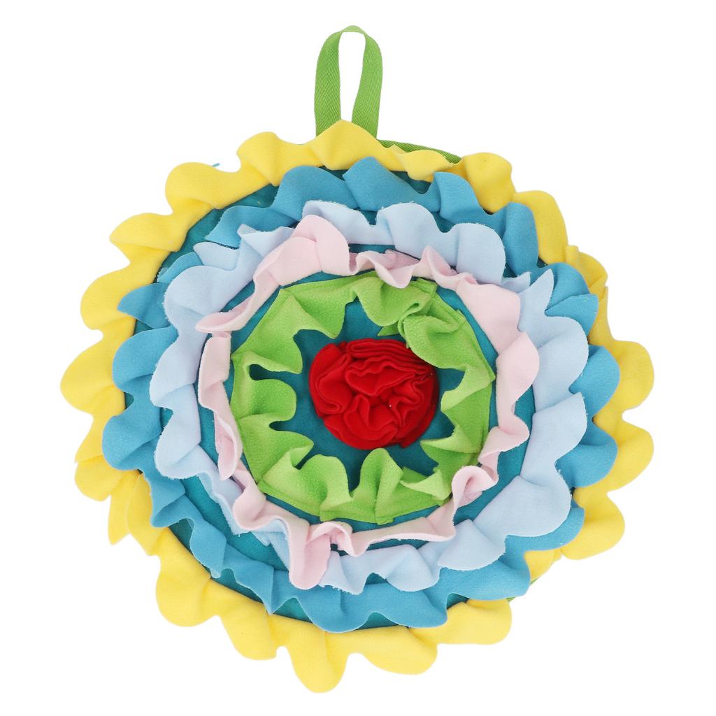 Rabbit Snuffle Mat Polyester Pet Foraging Enrichment Toy Activity Play Bed for Hamster