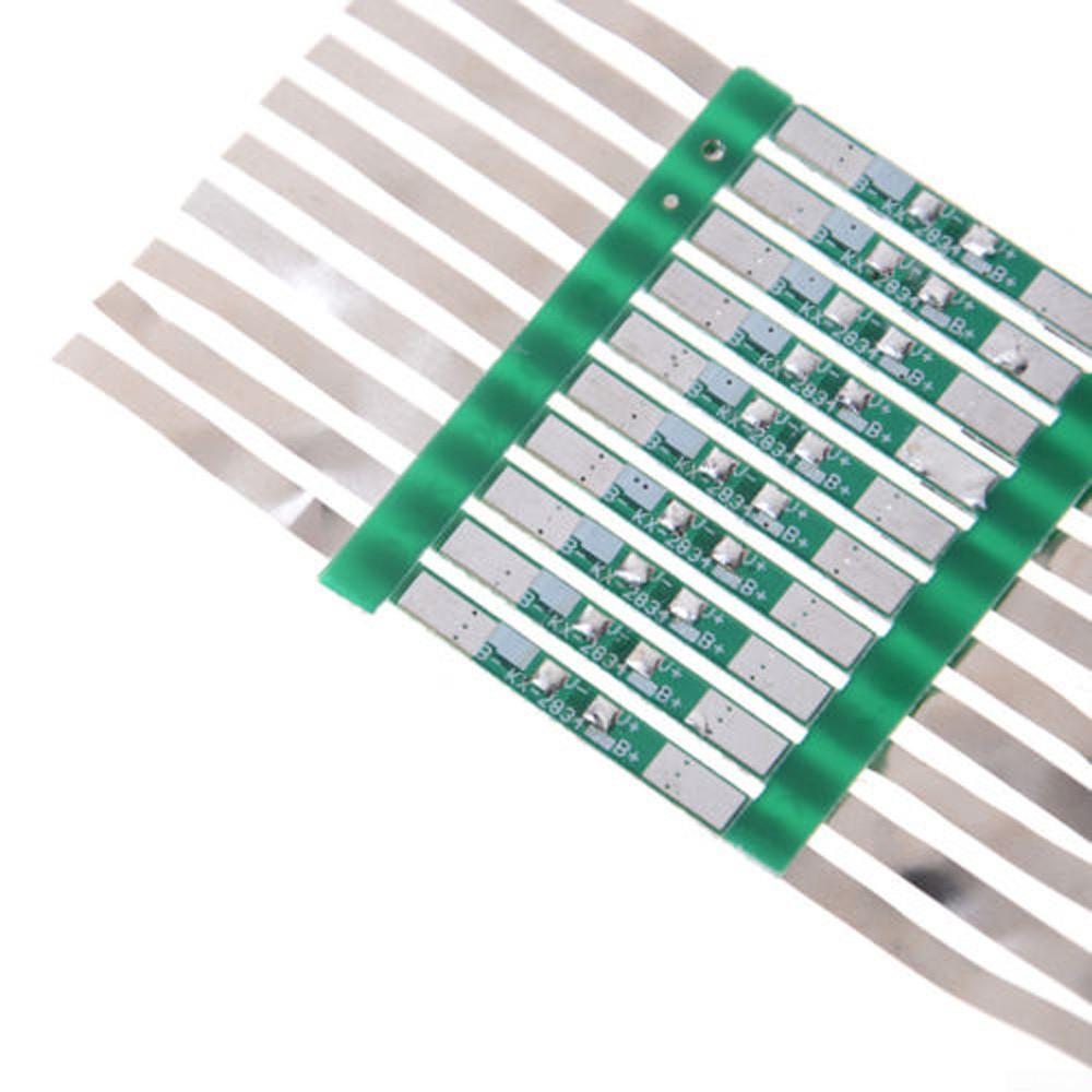 10 X 1S 3A Li-ion 3.7V зарядное устройство для аккумулятора Защитная печатная плата