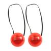 1 Set Red Nose Days 2024 LED Glowing Red Clown Nose