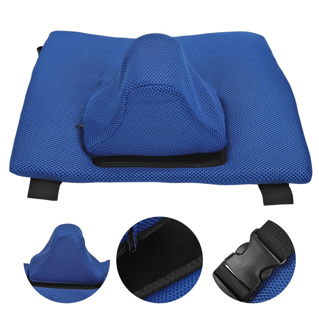 Подушка для инвалидной коляски, дышащая сетчатая губка, защита от пролежней, защита от давления, съемная моющаяся подушка для инвалидной коляски, ограничитель сиденья