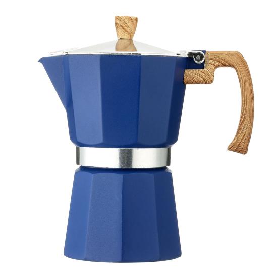 Кофеварка Moka Pot Espresso, простая в очистке, кофеварка для плиты, алюминиевый итальянский дизайн, кубинская кофеварка для насыщенного вкуса