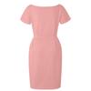 Women' S Fashion Cool Solid Color Casual Formol Party Short Sleeve Elegant Dress