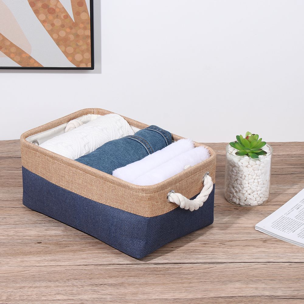 Bedroom Folding Baby Toys Home Supplies Organizer Box Sundries Sorting Basket Storage Basket