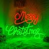 Merry Christmas Neon Sign for Wall Decor Neon Lights Signs for Bedroom Living Room Christmas Party Kids Room Bar Club